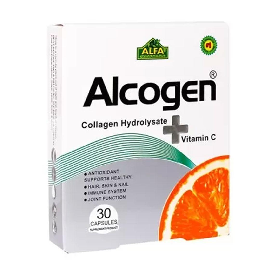 کپسول آلکوژن سی بسته 30 عددی