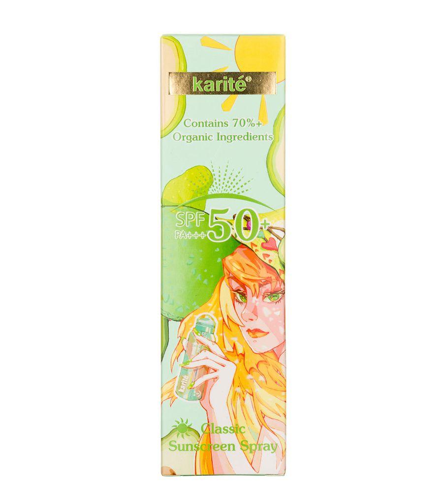 اسپری ضد آفتاب حاوی عصاره آووکادو SPF50 کاریته — تصویر ۱