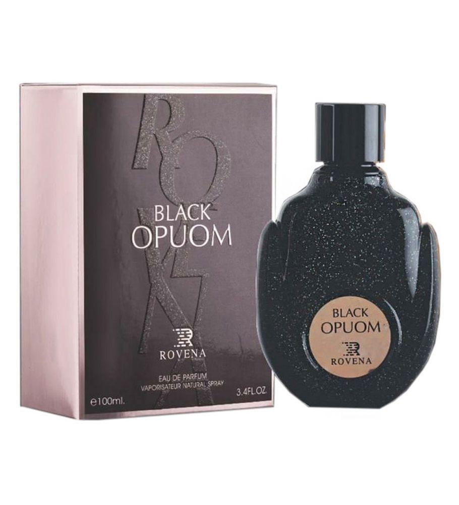ادو پرفیوم زنانه مدل Black Opuom حجم 100میل روونا