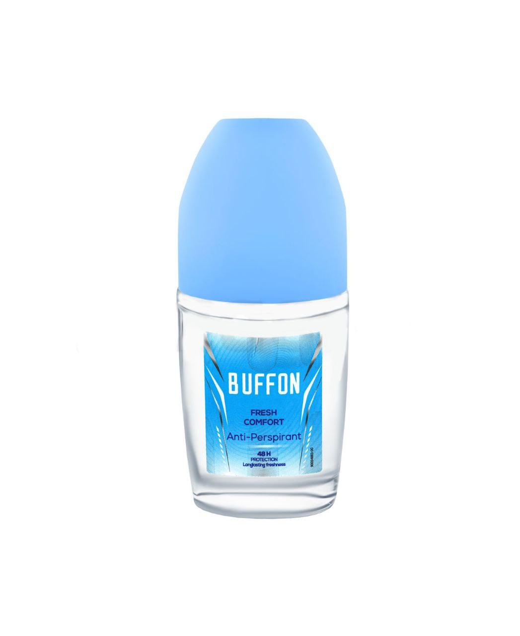 مام رول ضد تعریق مردانه 48 ساعته مدل Buffon Fresh Comfort حجم 50میل