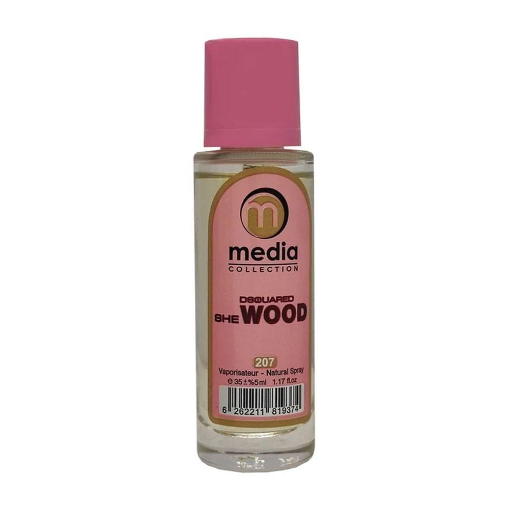 عطر جیبی زنانه مدل She Wood حجم 35 میلی لیتر