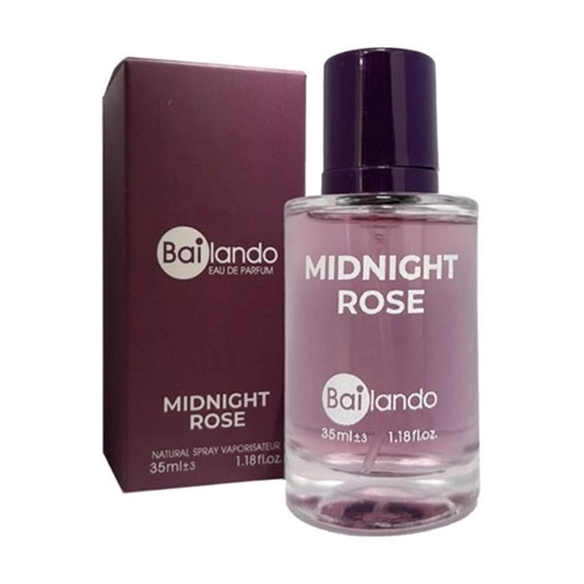 عطر جیبی زنانه مدل میدنایت رز حجم 35 میلی لیتر