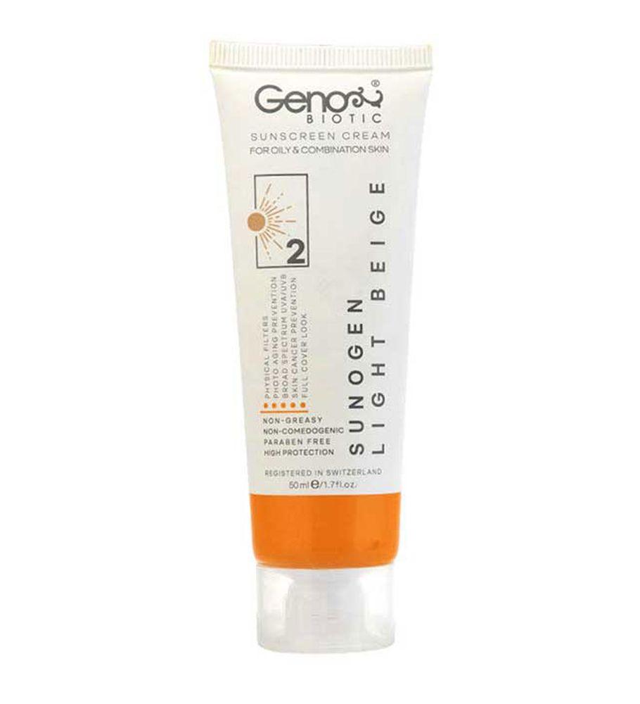 پک محلول تقویت کننده مژه سریتا و ضد آفتاب رنگی مناسب پوست چرب و مختلط SPF50 رنگ بژ روشن — تصویر ۳