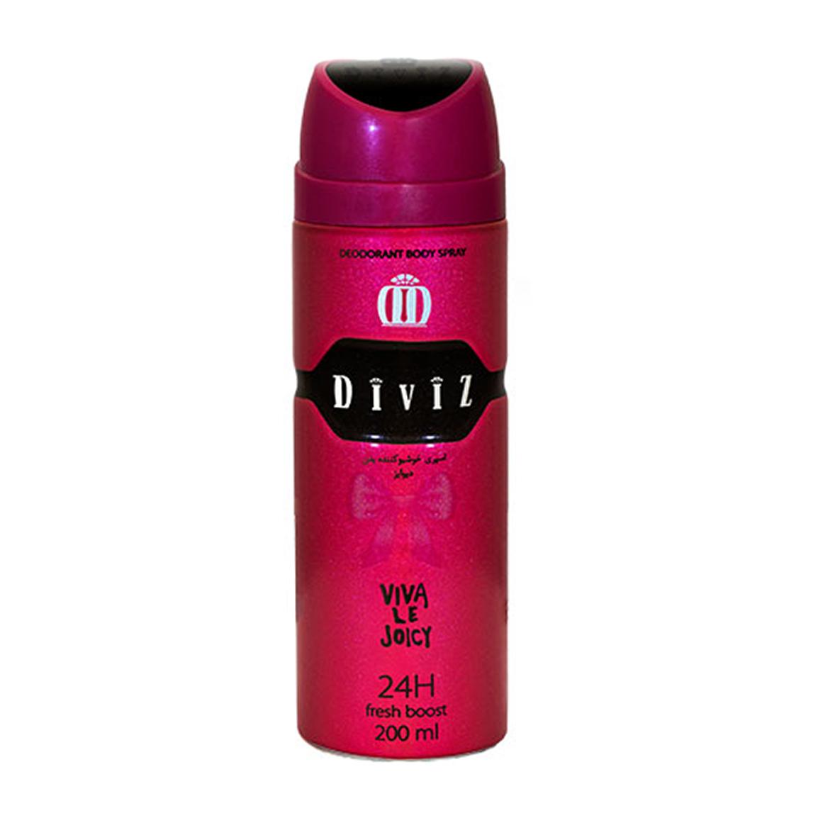 اسپری بدن زنانه مدل Viva la Juicy حجم 200 میلی لیتر
