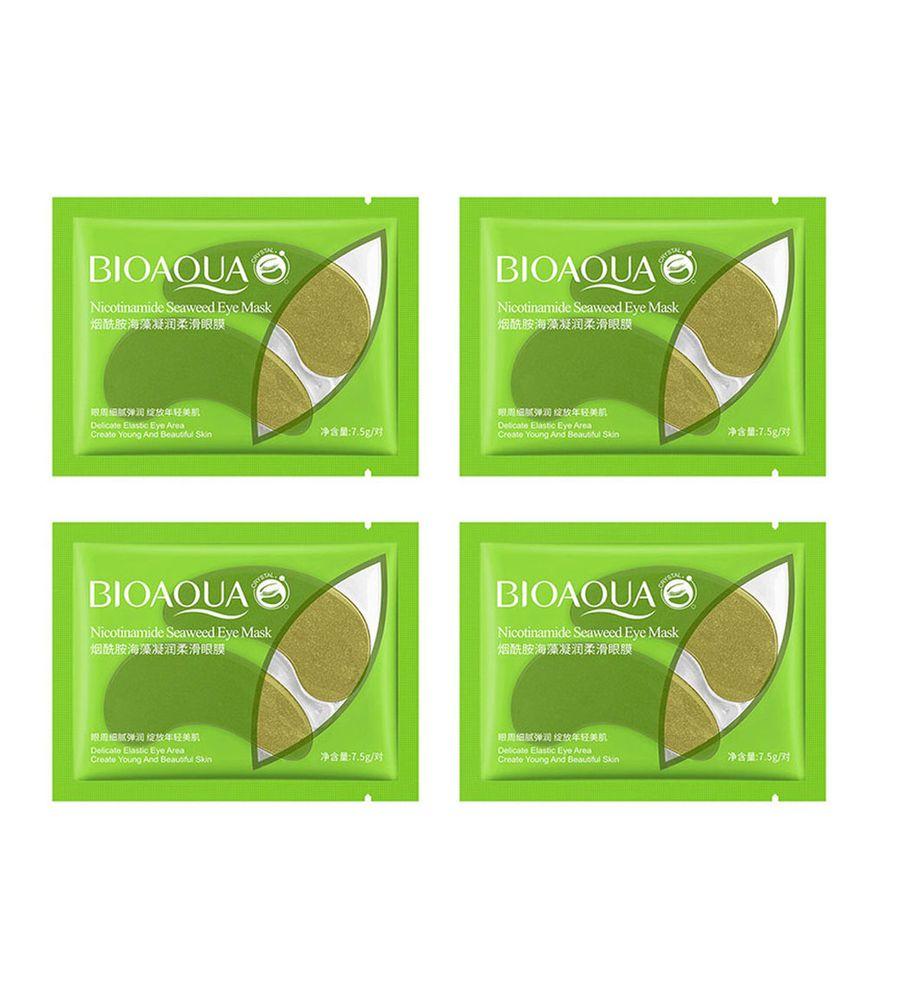 پک 4 عددی ماسک زیر چشم مدل Nicotinamid Seaweed