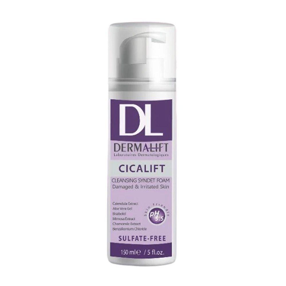 فوم شستشو صورت مدل Cicalift مناسب پوست آسیب دیده حجم 150 میلی لیتر