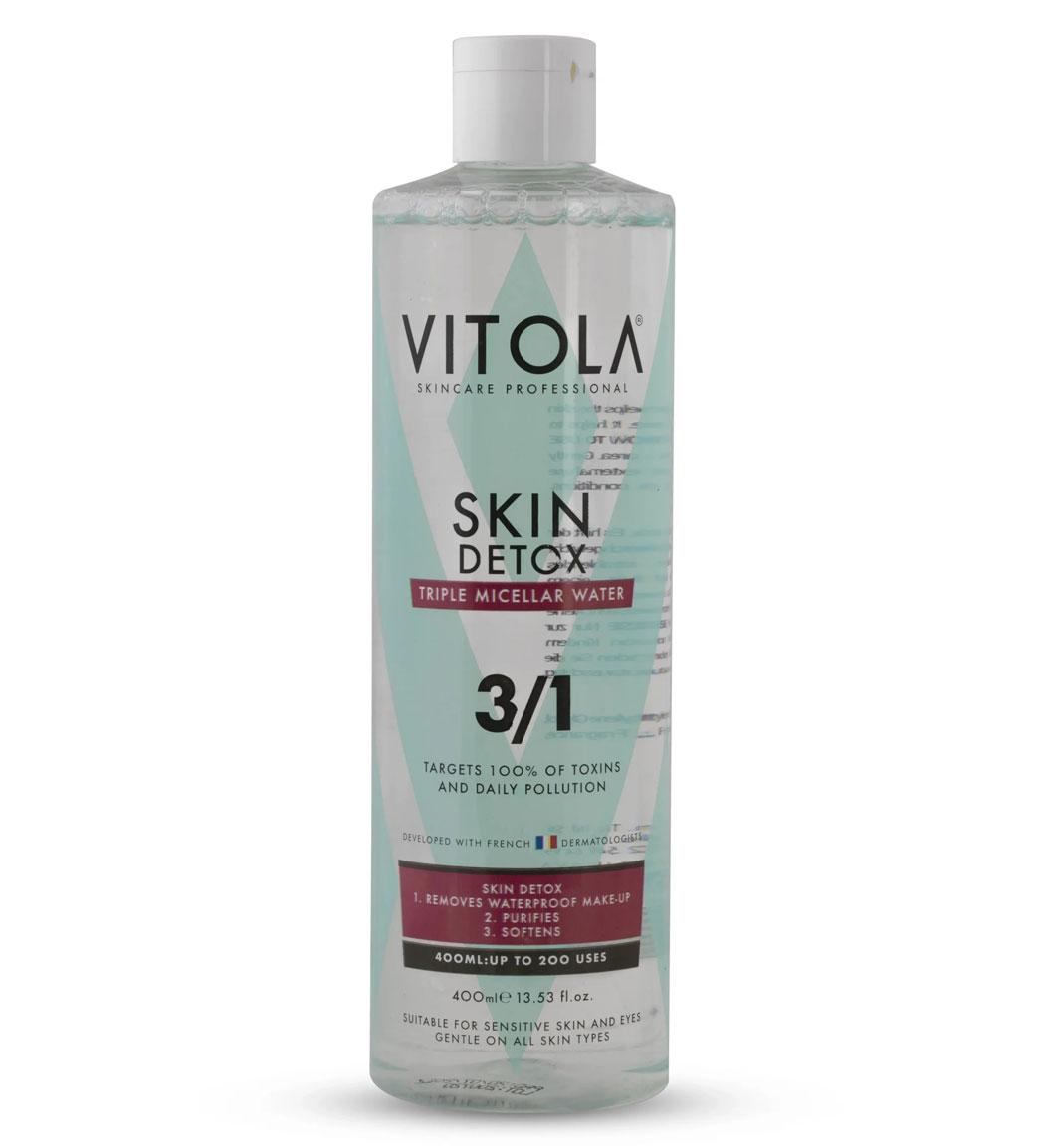 میسلار واتر 3 کاره مدل Skin Detox مناسب انواع پوست 400میل