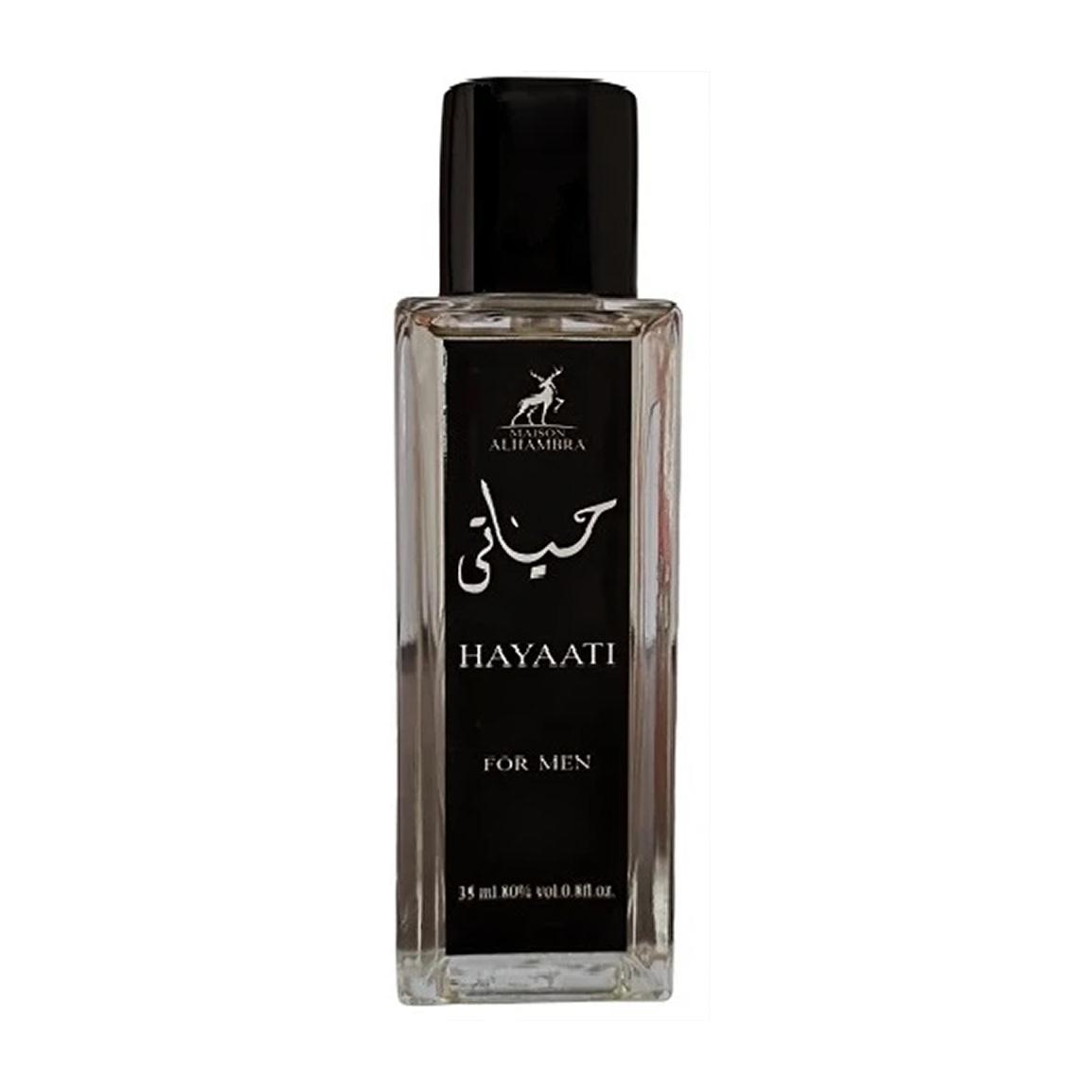 عطر جیبی مردانه مدل Hayaati حجم 35 میلیلیتر