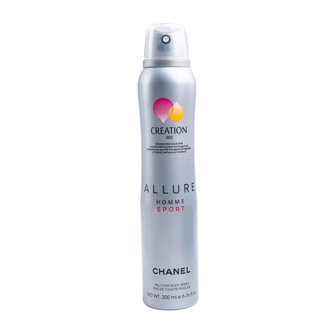 اسپری بدن Allure Homme Sport مردانه حجم 200 میل