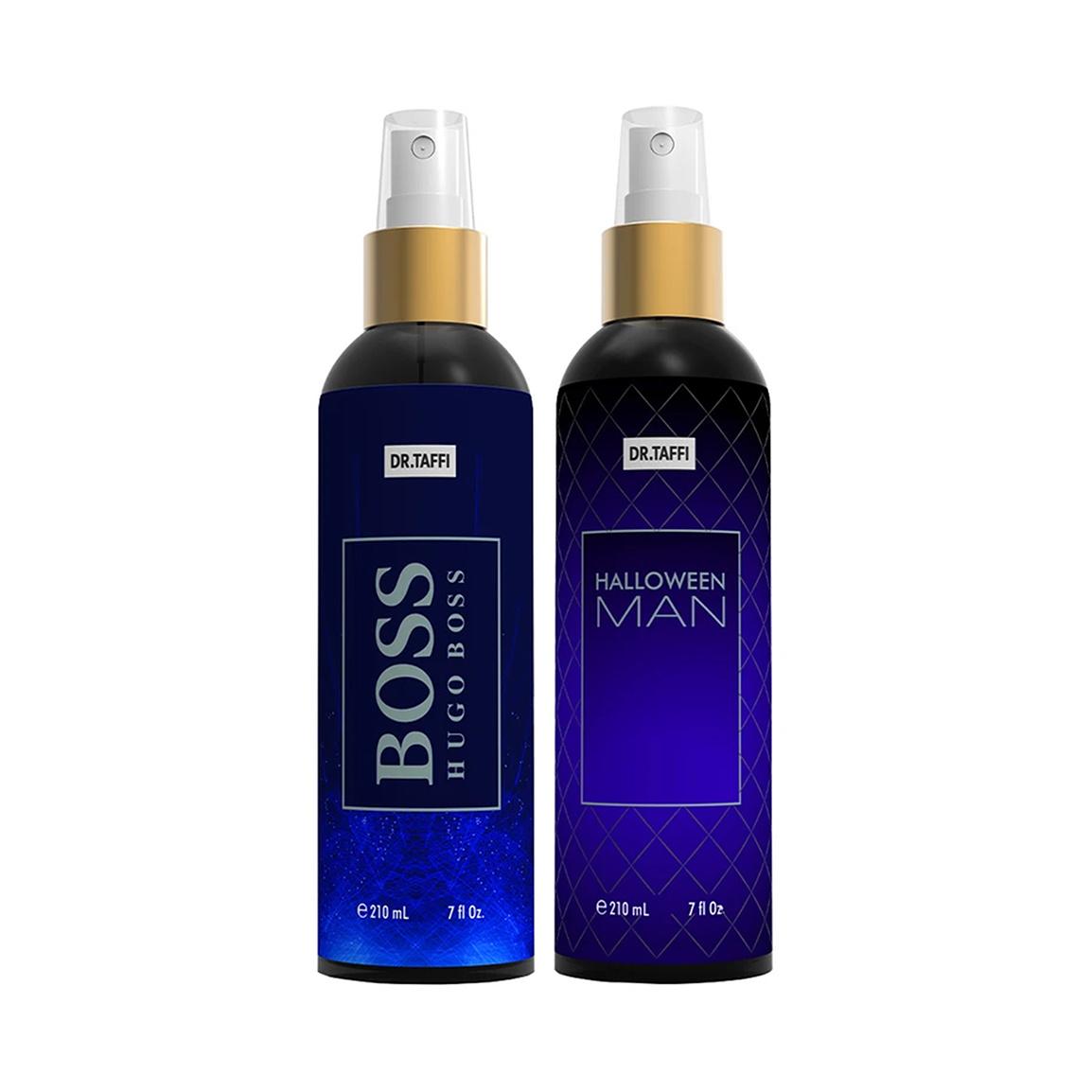 پک 2 عددی بادی اسپلش مردانه مدل Haloween Man و Hugo Boss حجم 210 میلی لیتر
