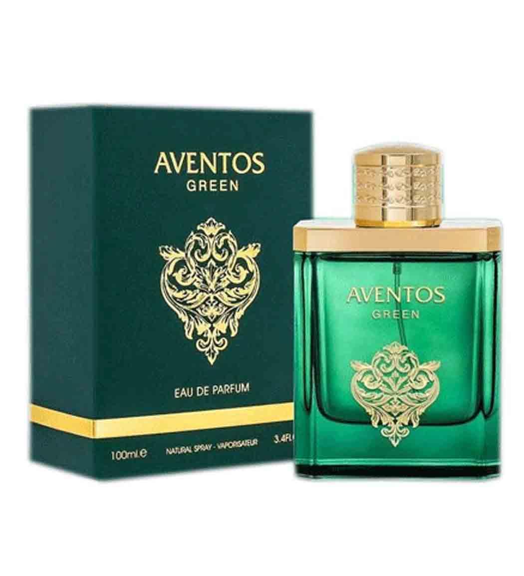 ادو پرفیوم مردانه مدل Aventos Green حجم 100میل