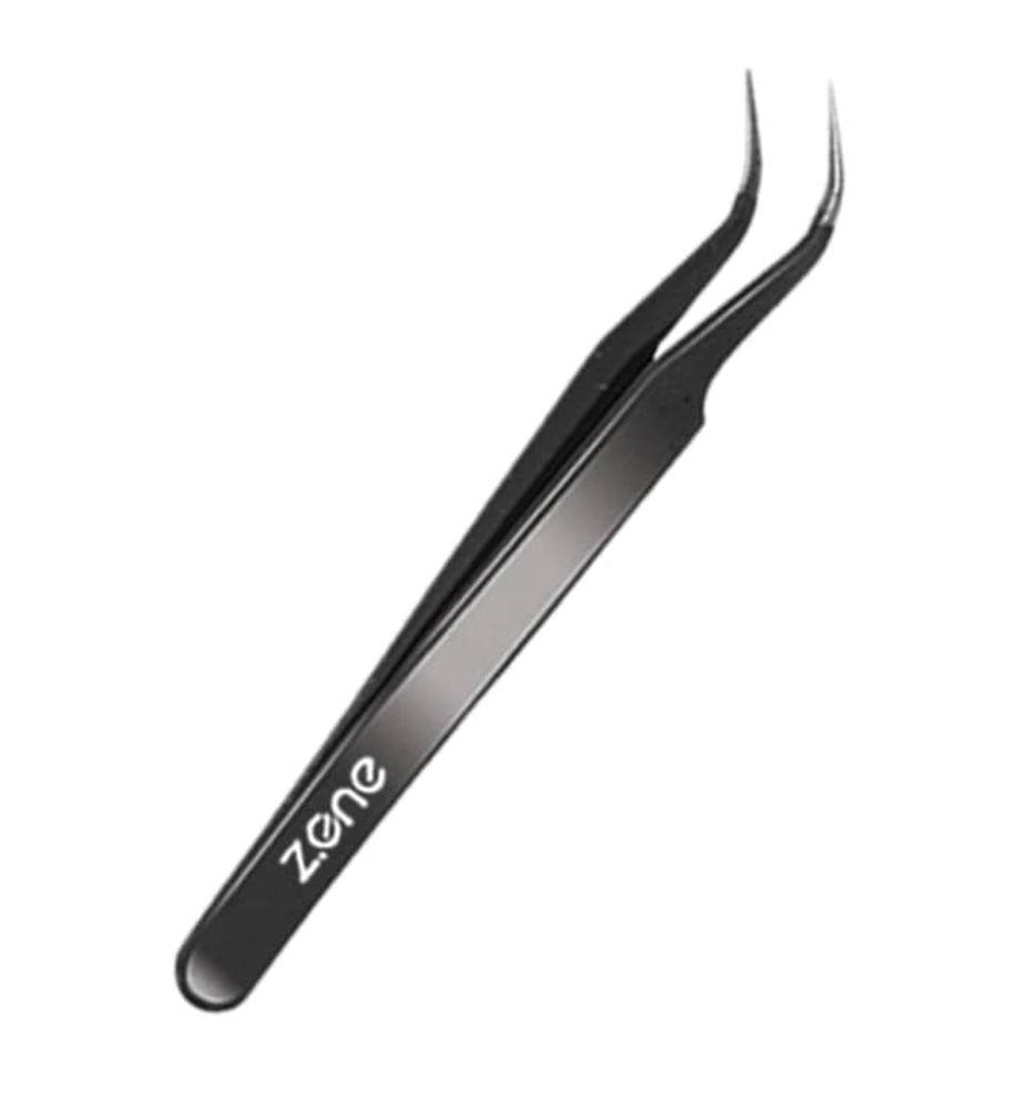 موچین انبری مدل کاشت مژه سر کج کد 111