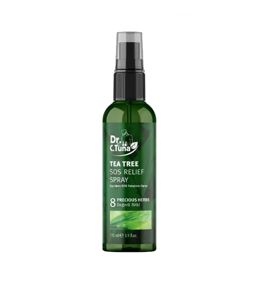 اسپری  ضد جوش و تسکین دهنده فوری پوست مدل Tea Tree حجم 115 میل