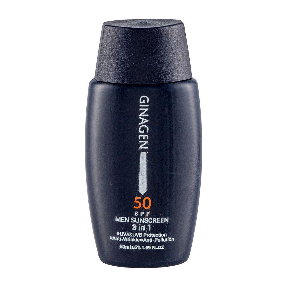 کرم ضد آفتاب مردانه مدل 3 در 1 با spf 50 حجم 50 میلی لیتر