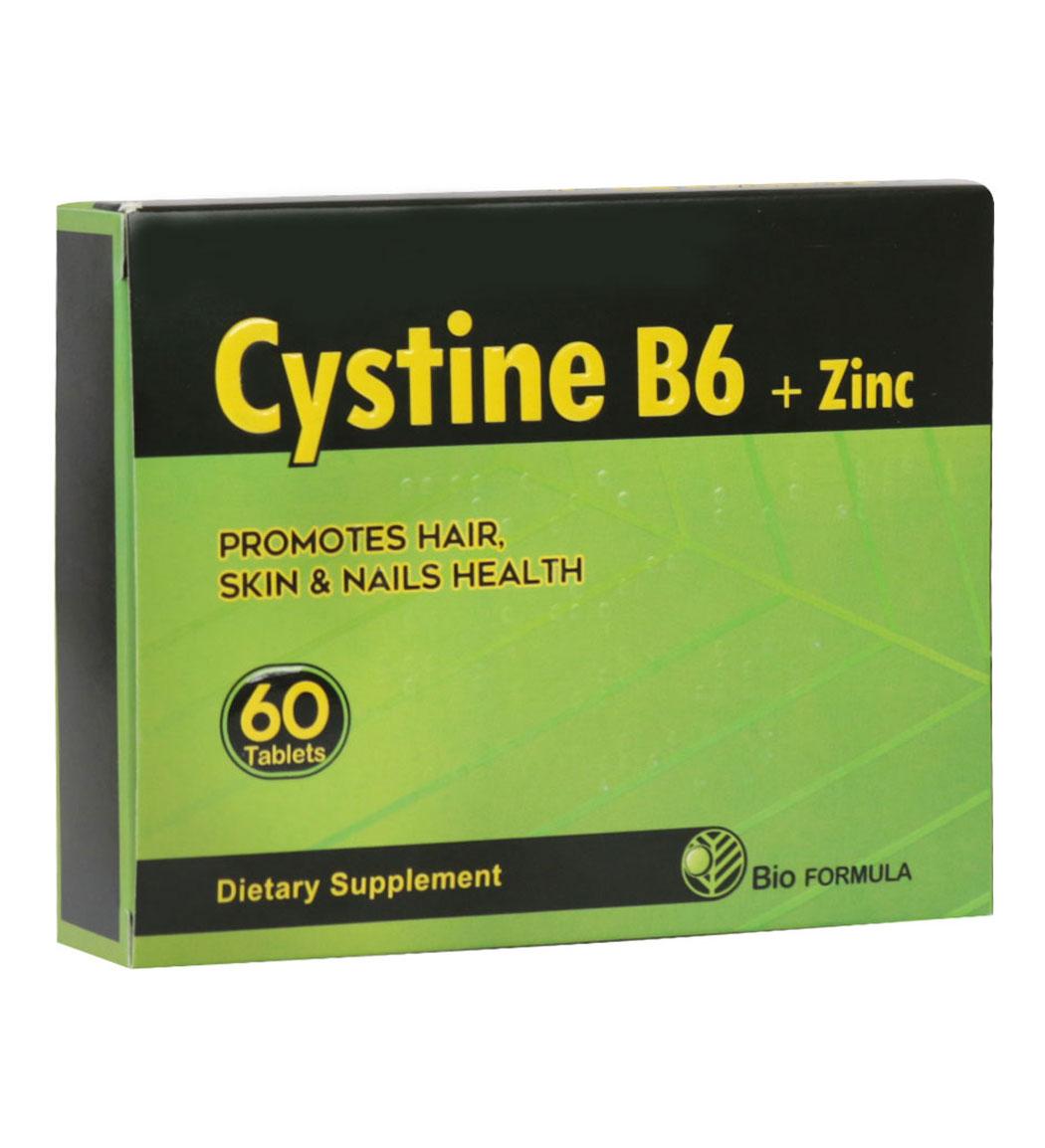 قرص Cystine B6 به همراه زینک بسته 60 عددی
