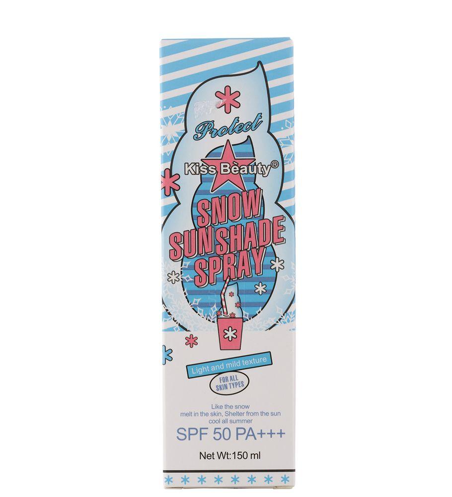 اسپری ضد آفتاب مدل Snow دارای spf50 حجم 150 میل کیس بیوتی — تصویر ۴