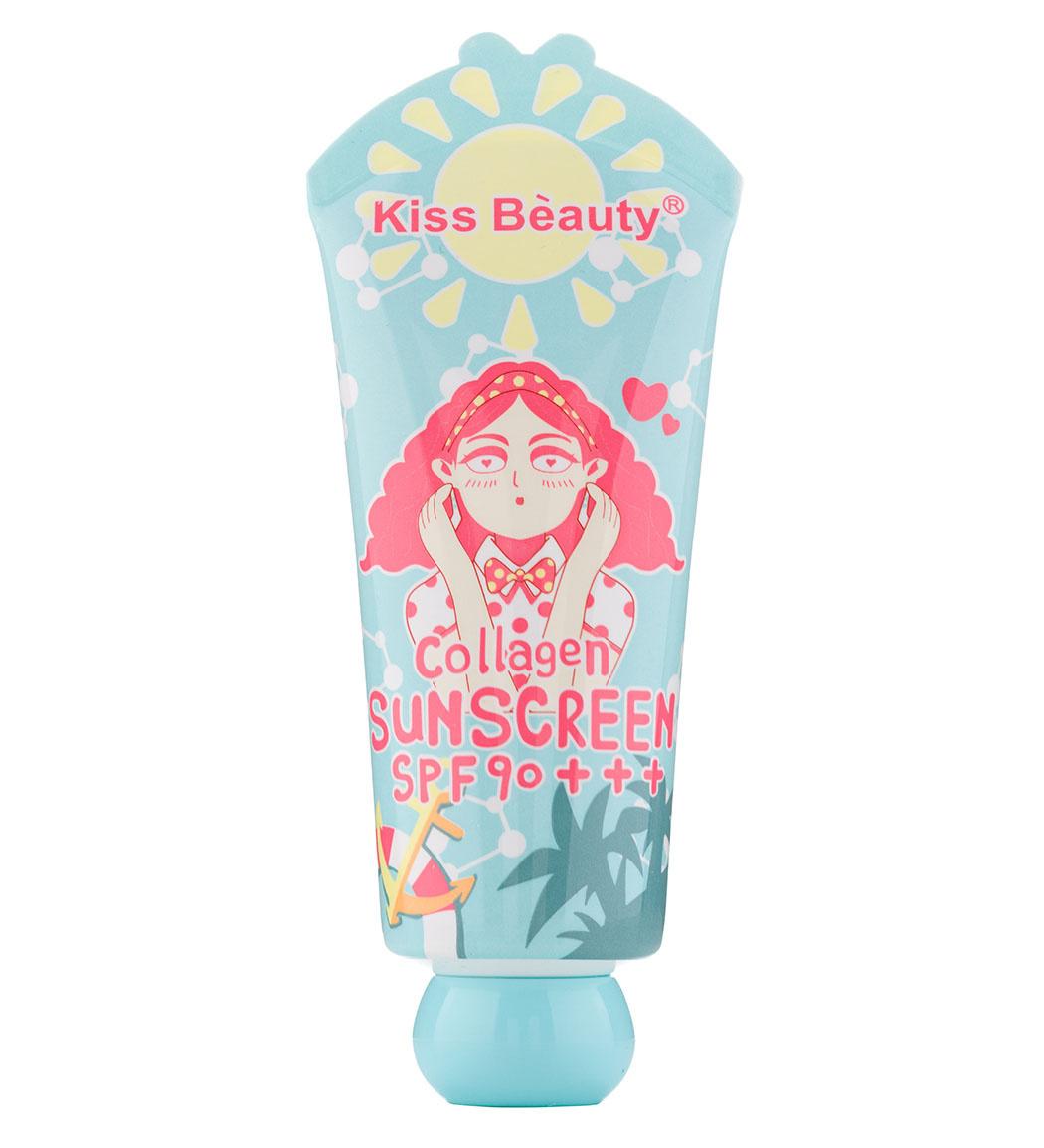 کرم ضد آفتاب SPF90 حاوی کلاژن حجم 75 میل