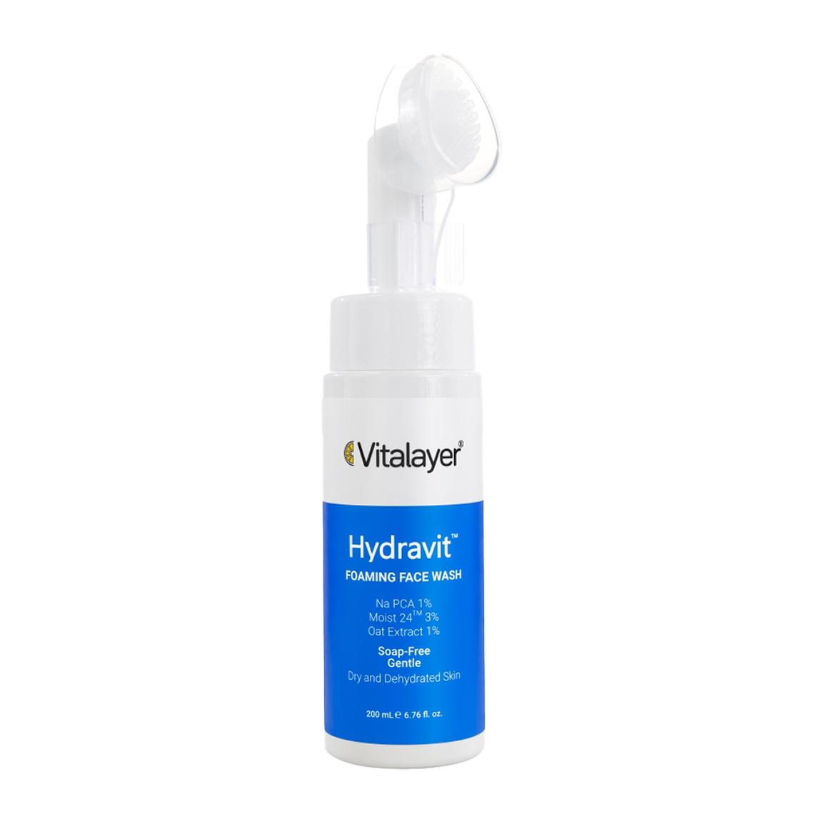 فوم شستشو مدل Hydravit مناسب پوست خشک و دهیدراته حجم 200 میلی لیتر
