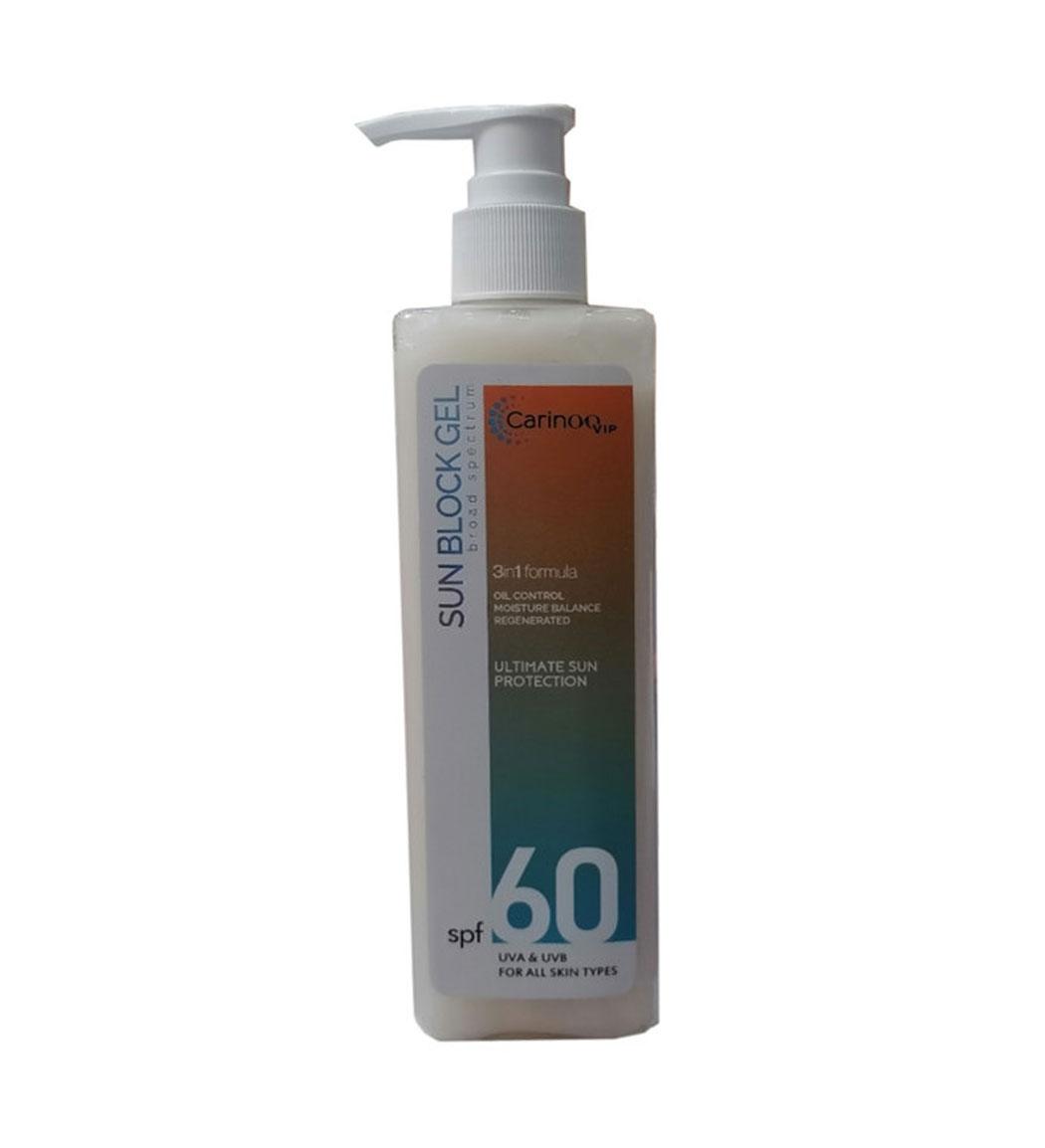 ژل ضد آفتاب SPF60 مدل 3in1 حجم 250میل