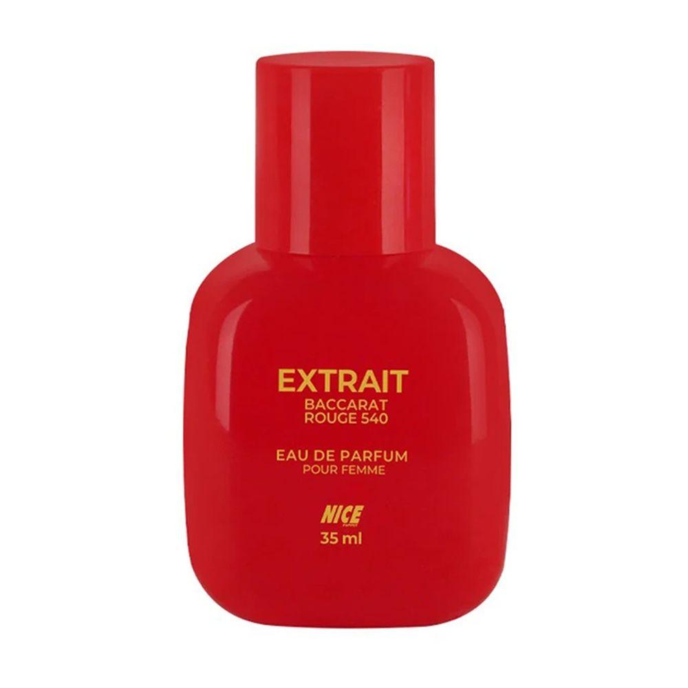 عطر جیبی زنانه مدل Extrait Baccarat Rouge 540 حجم 35 میلی لیتر