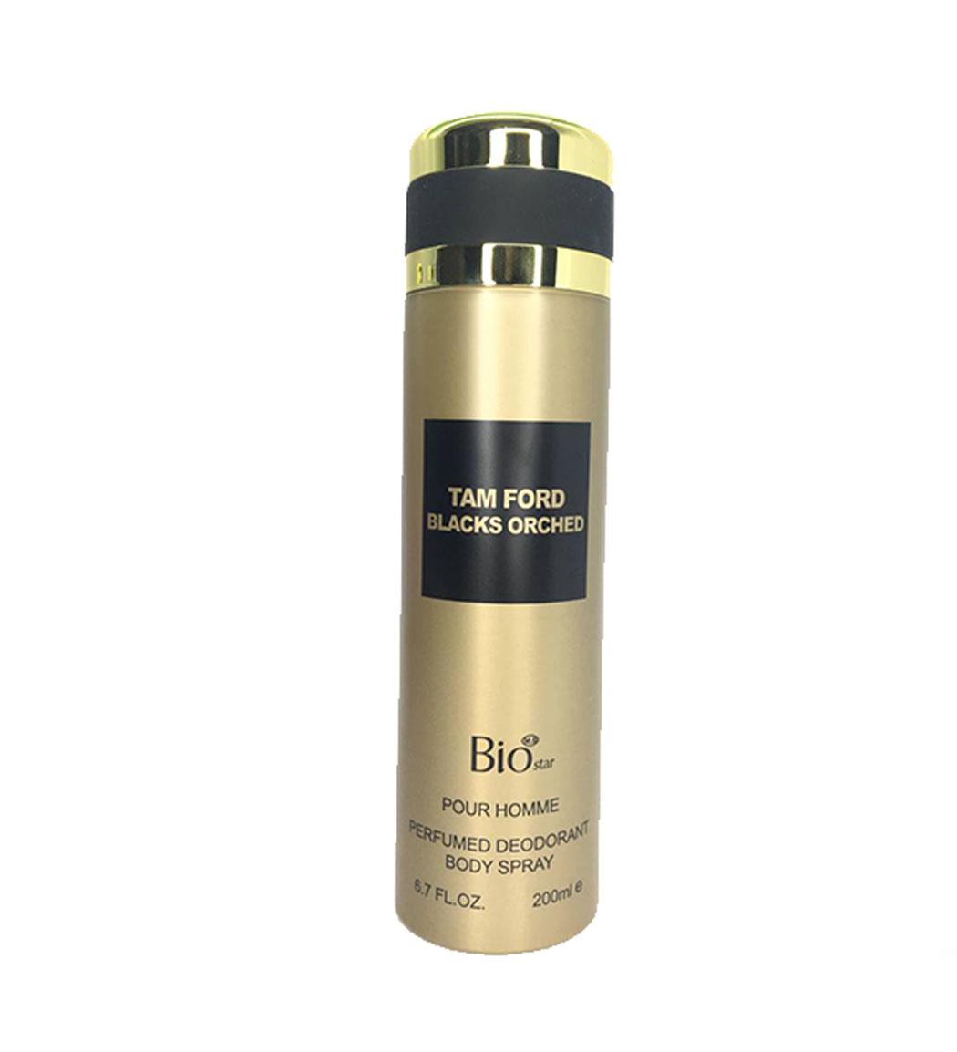 اسپری بدن مردانه مدل Tom Ford Blacks Orched حجم 200 میلی لیتر