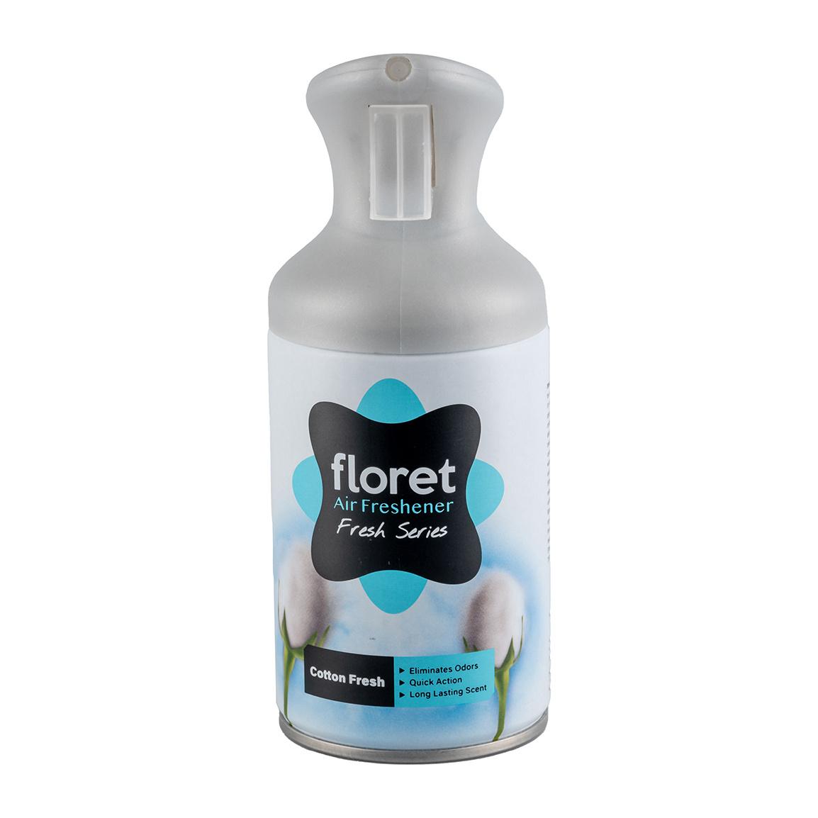 اسپری خوشبو کننده هوا سری فرش مدل Cotton fresh حجم 250 میلی لیتر