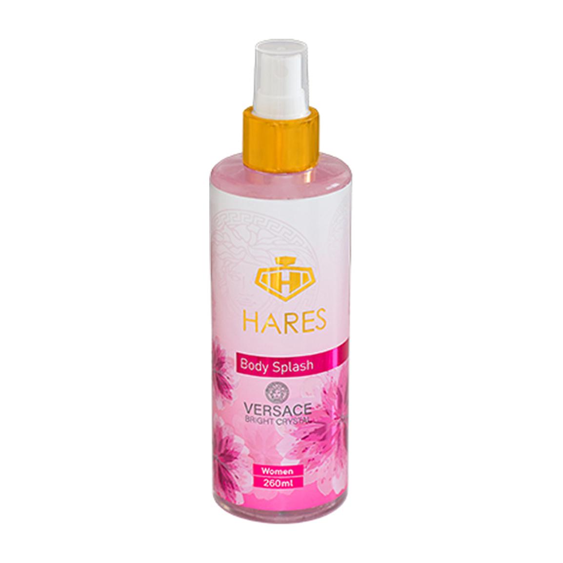 بادی اسپلش زنانه مدل Versace Bright Crystal حجم 260 میلی لیتر
