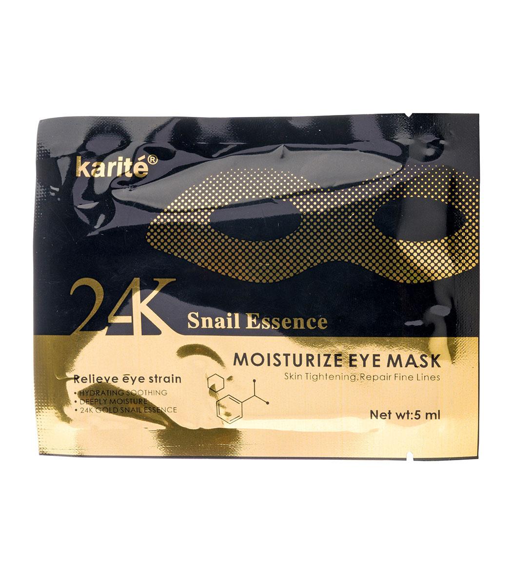 ماسک چشم 24k حلزون طلا