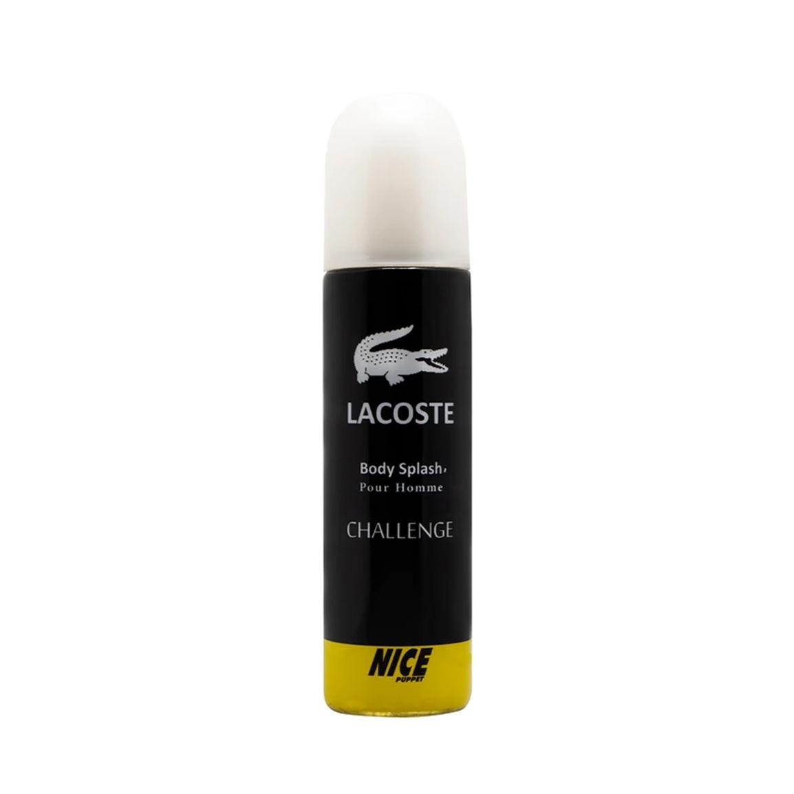 بادی اسپلش مردانه مدل Challenge Lacoste حجم 230 میلی لیتر