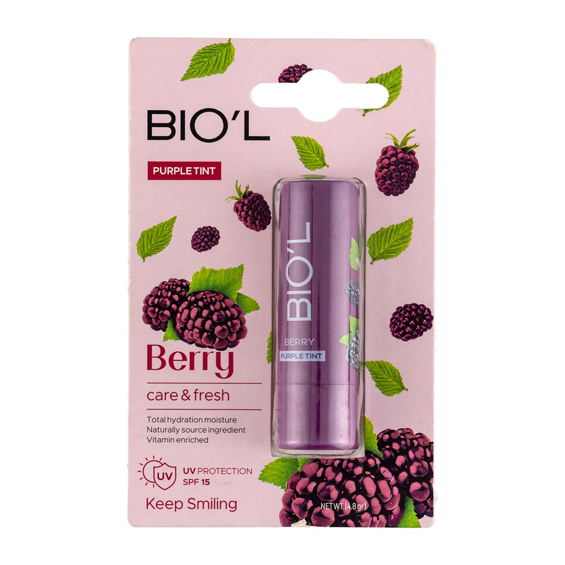 بالم لب رنگی مدل Berry با SPF15 وزن 4.8 گرم