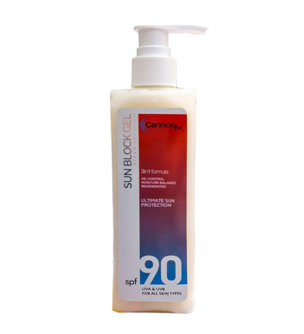 ژل ضد آفتاب SPF90 مدل 3in1 حجم 250میل