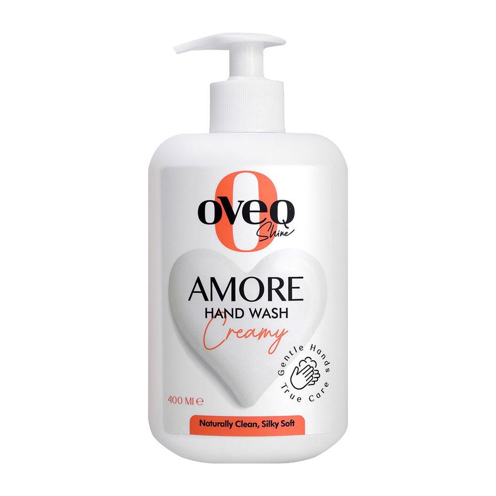 مایع دستشویی کرمی مدل Amore حجم 400 میلی لیتر