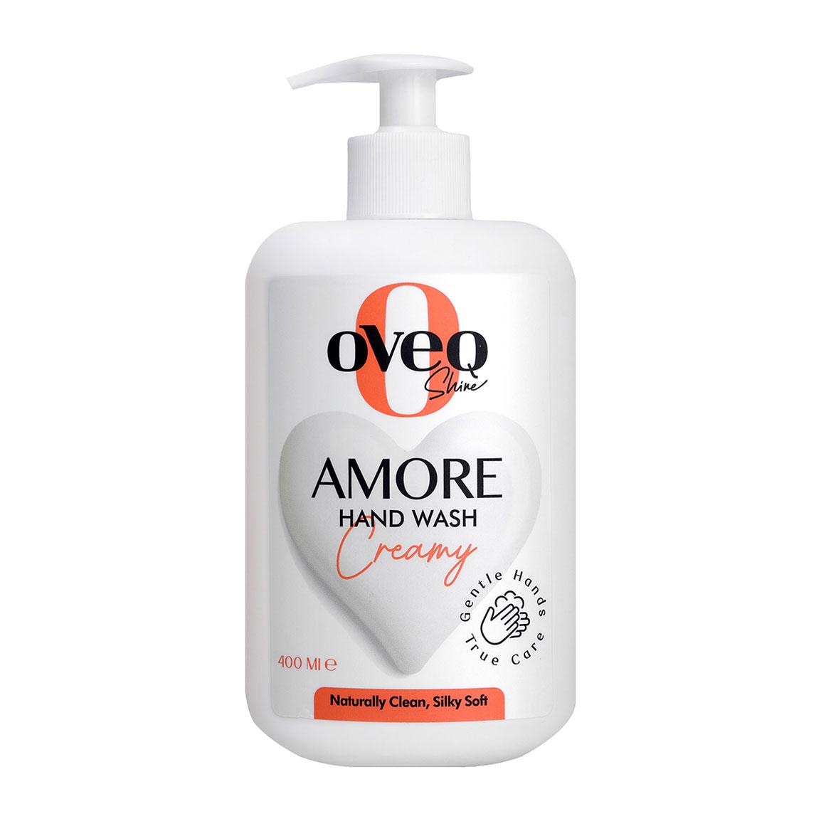 مایع دستشویی کرمی مدل Amore حجم 400 میلی لیتر