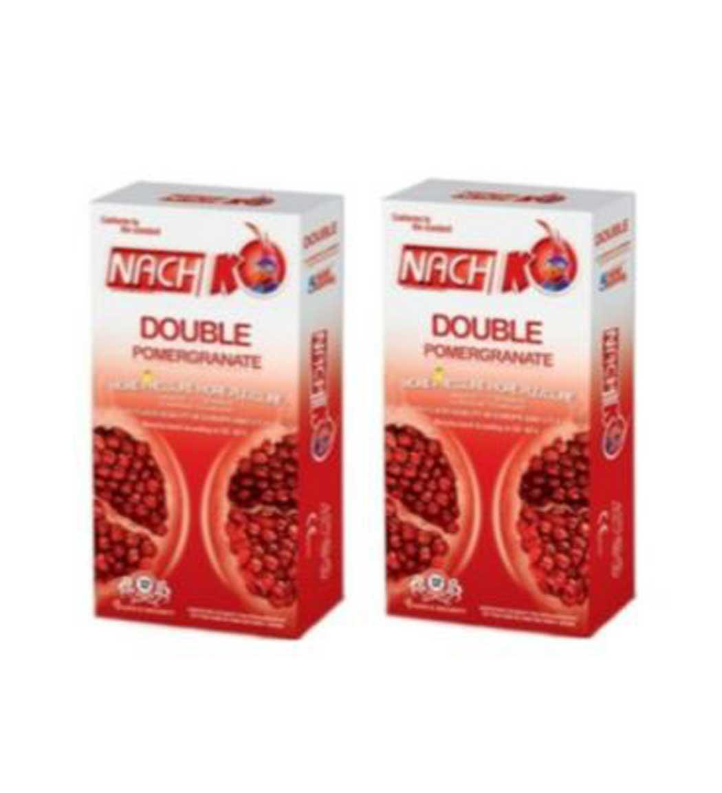 کاندوم مدل Double Pomegranate مجموعه 2 عددی