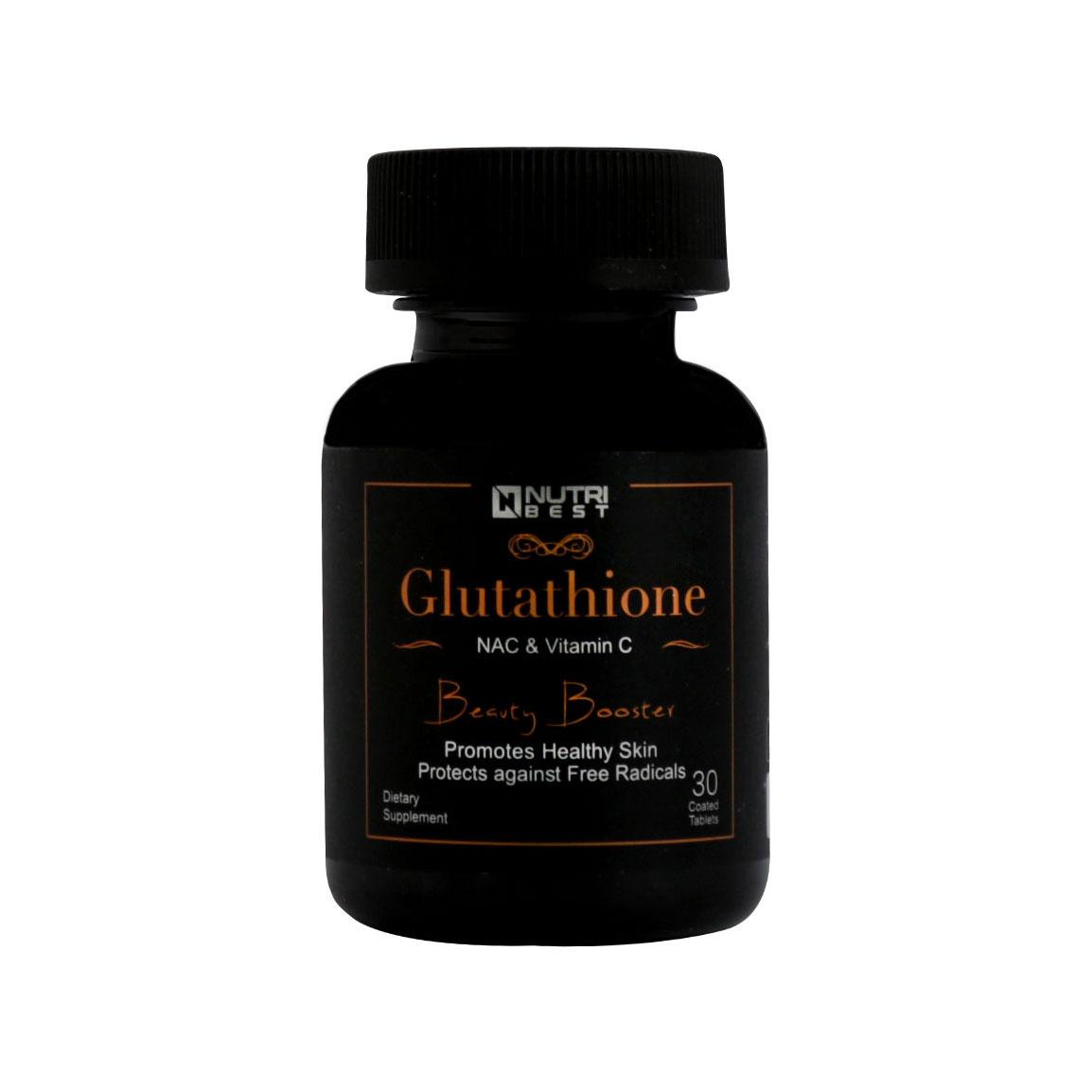 قرص سفید کننده پوست مدل Glutathione بسته 30عددی