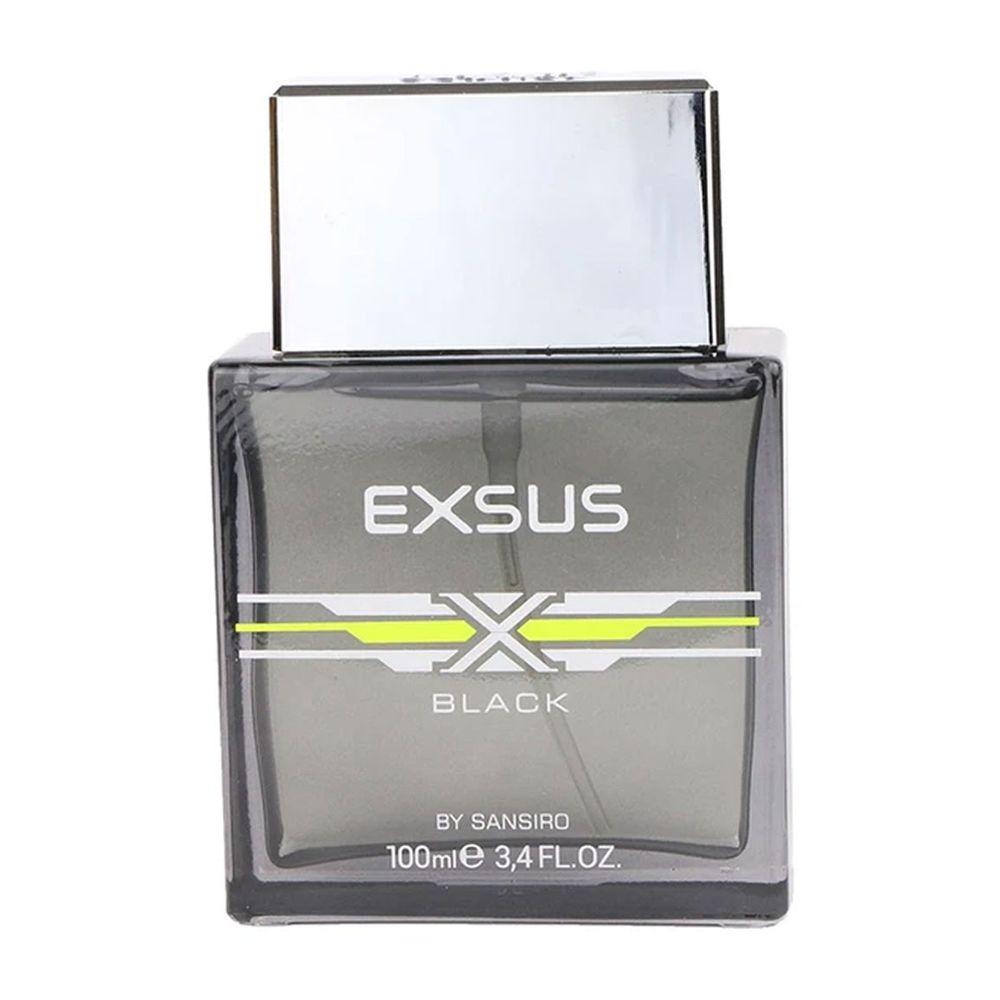 ادوپرفیوم مردانه مدل Exsus Black با رایحه فایرس ابرکرومبی حجم 100 میلی لیتر