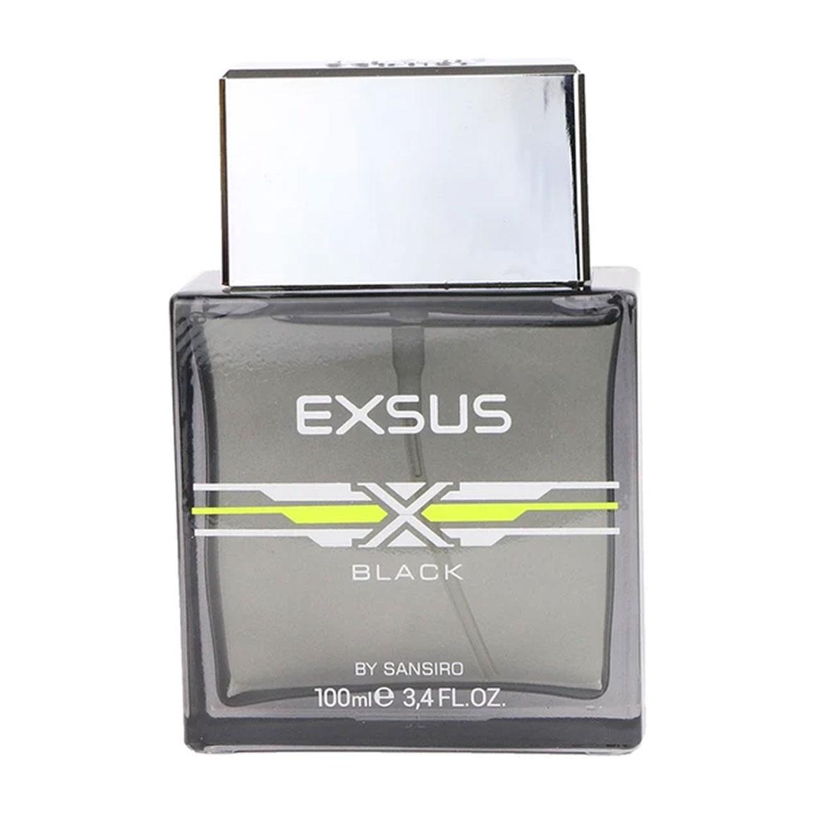 ادوپرفیوم مردانه مدل Exsus Black با رایحه فایرس ابرکرومبی حجم 100 میلی لیتر