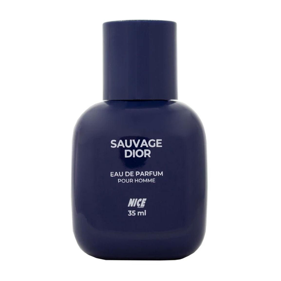 عطر جیبی مردانه مدل Sauvage Dior حجم 35 میلی لیتر