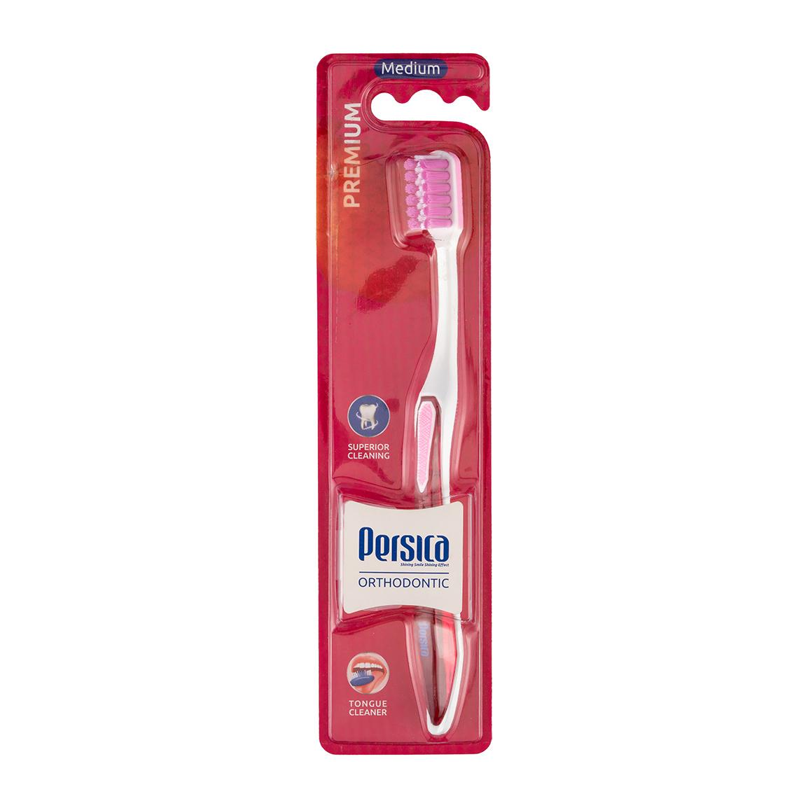 مسواک مدل پریمیوم کد P321 با برس متوسط
