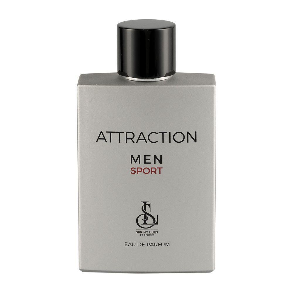ادو پرفیوم مردانه مدل Attraction Men Sport حجم 100 میلی لیتر با پکیج Soft