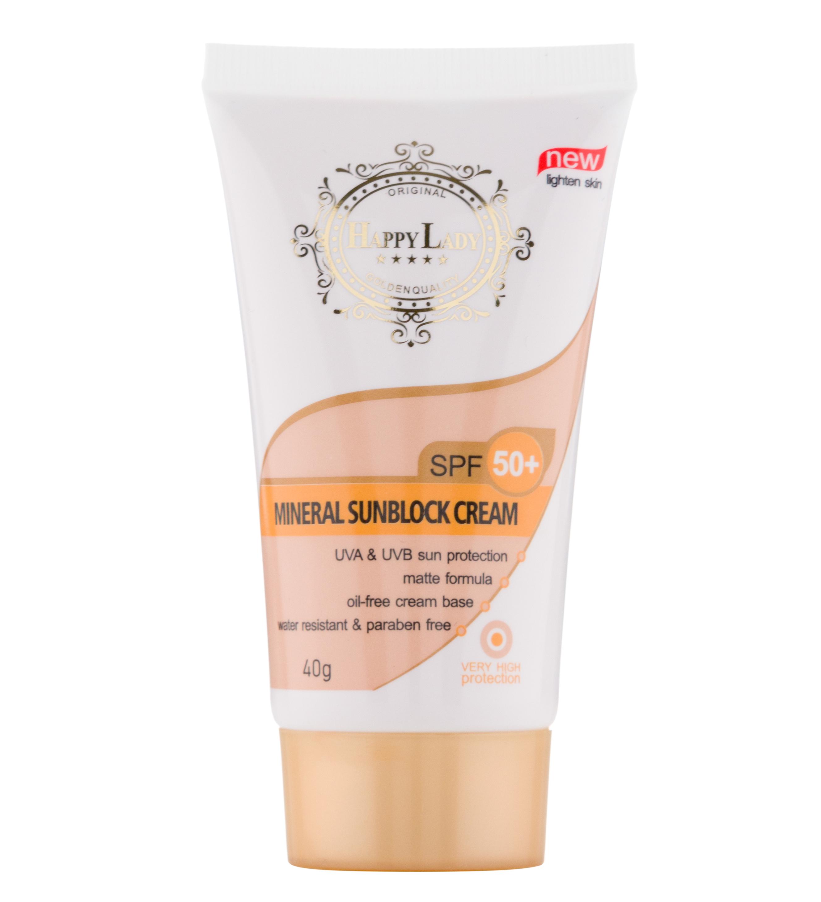 کرم ضد آفتاب حاوی مواد معدنی SPF50 حجم 40میل