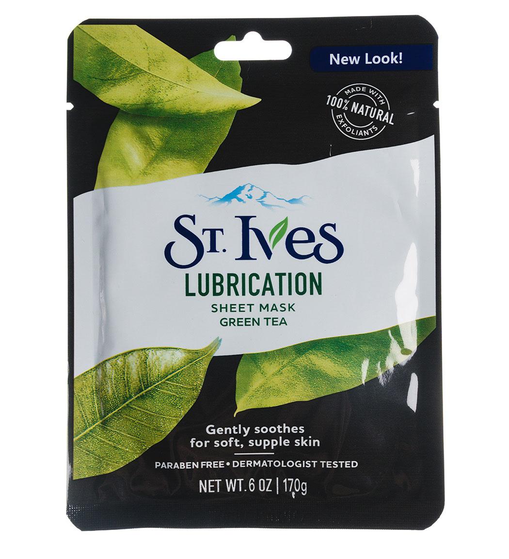 ماسک ورقه ای مدل Lubrication حاوی عصاره چای سبز 170گرم