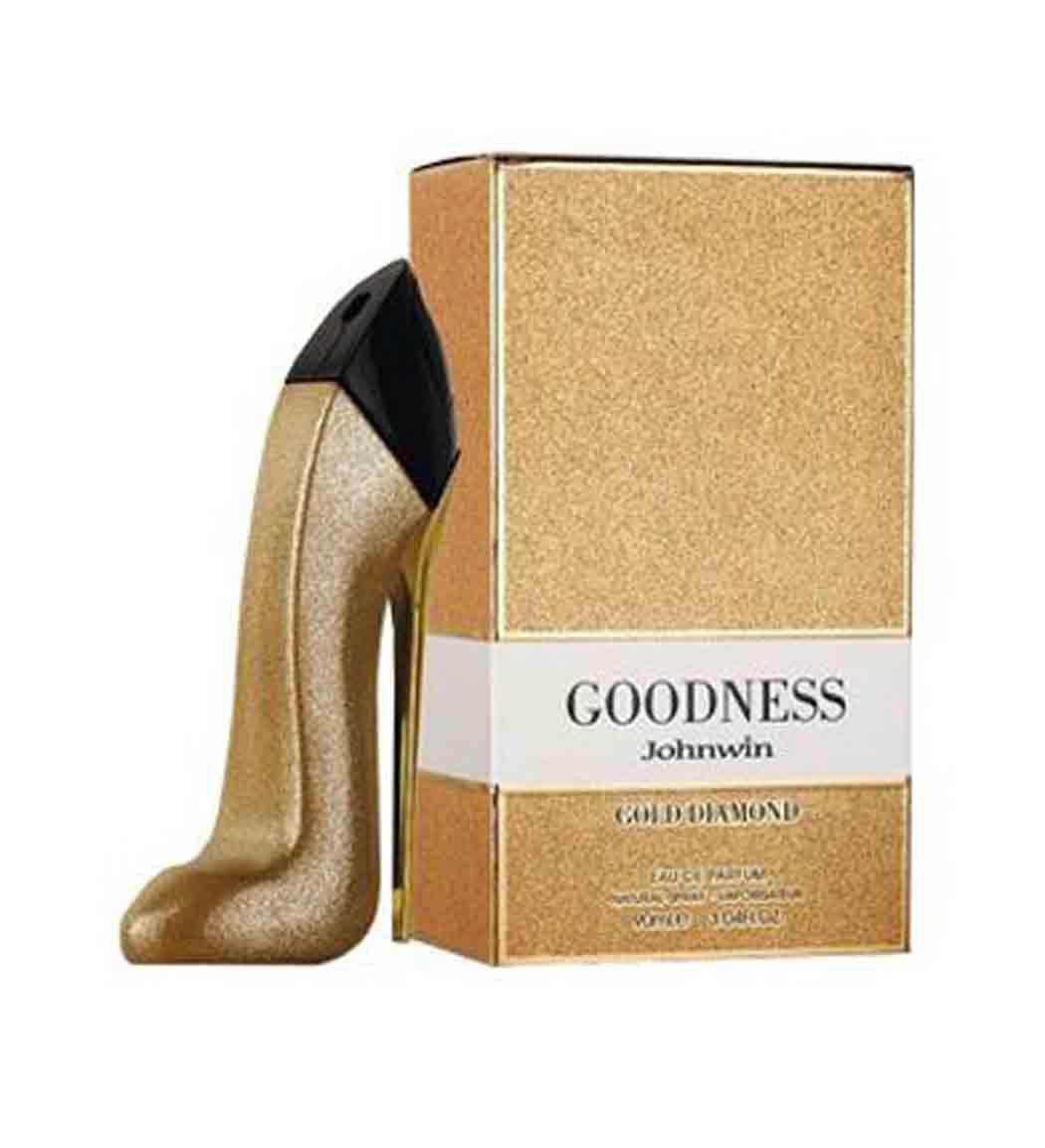 ادو پرفیوم زنانه مدل Goodness Gold Diamond حجم 90میل