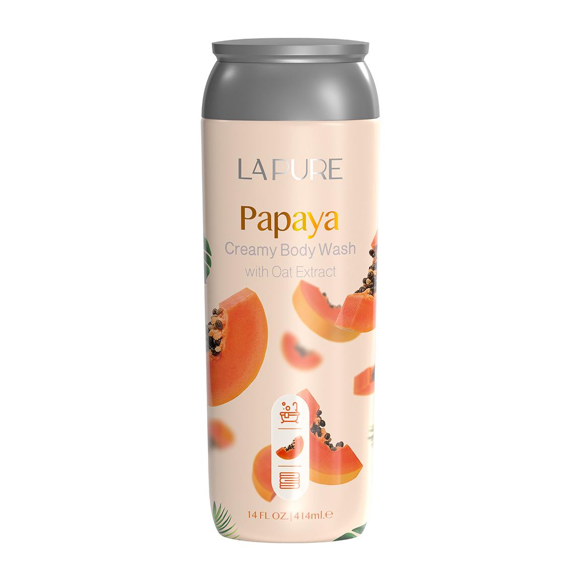 شامپو بدن کرمی مدل Papaya حجم 414 میلی لیتر