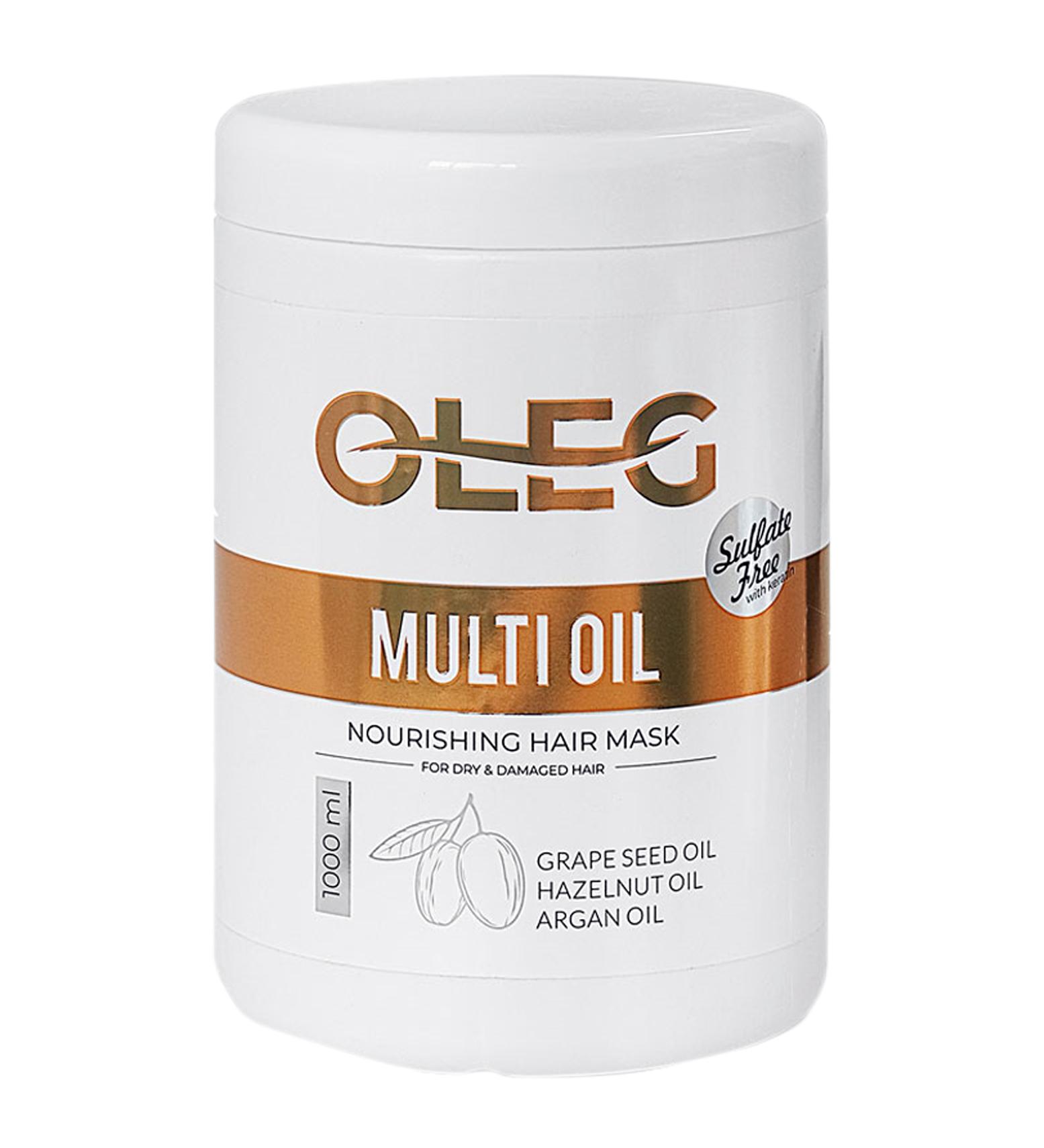 ماسک مو تقویت کننده مدل Multi Oil مناسب موهای آسیب دیده 1000 میل