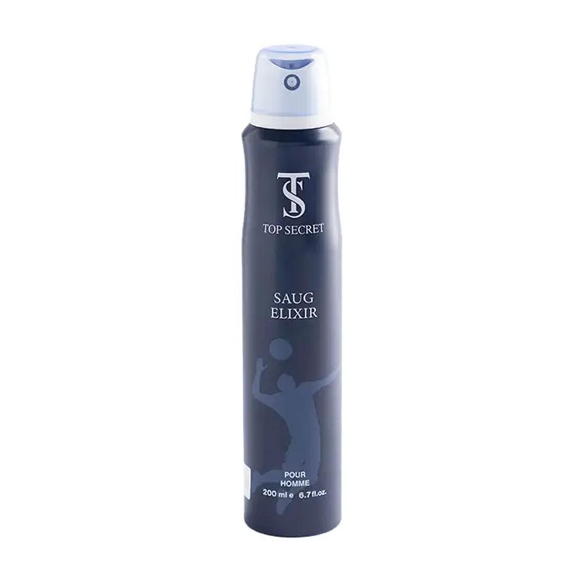 اسپری خوشبو کننده بدن مردانه مدل Saug Elixir حجم 200 میلی لیتر