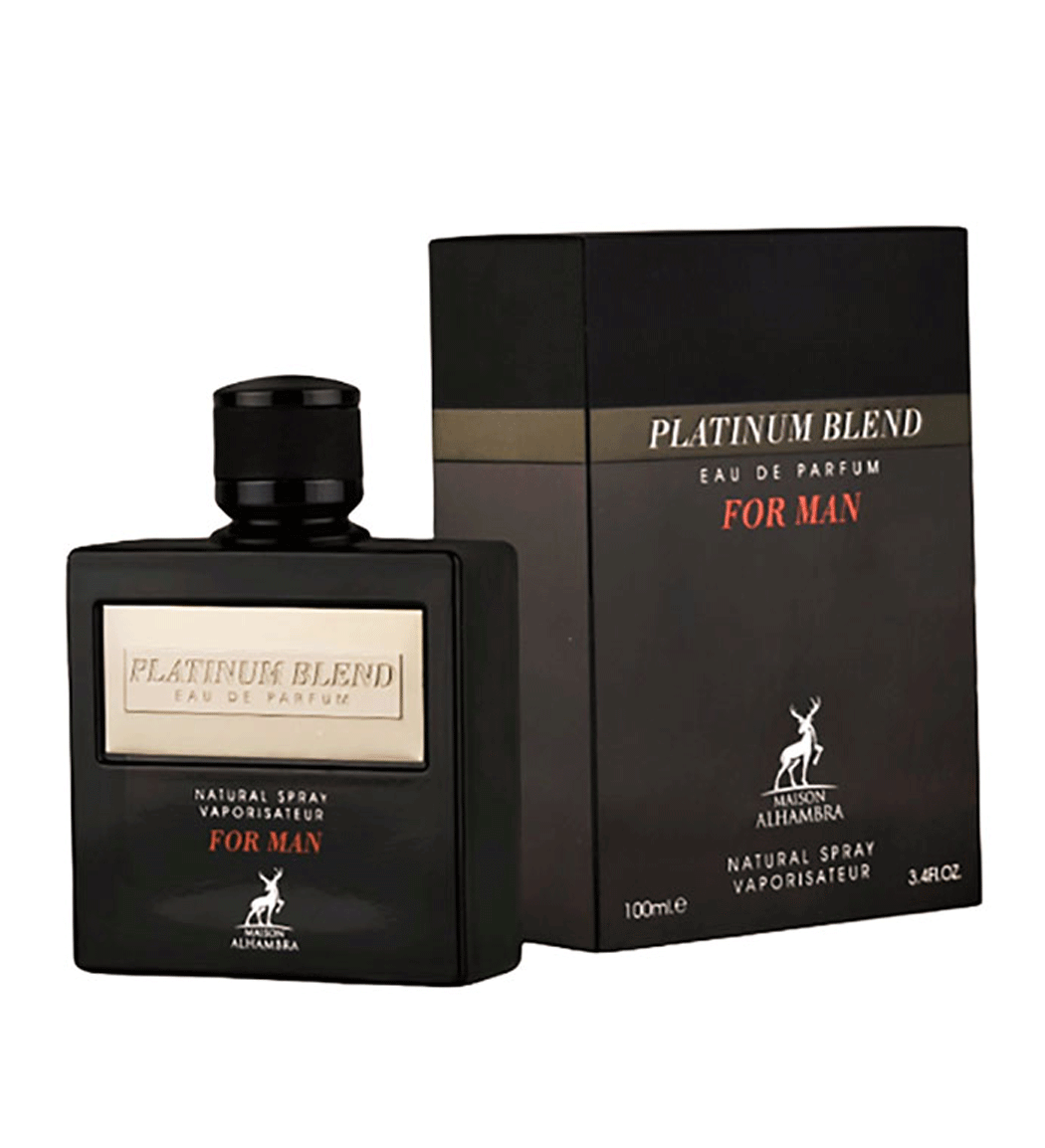 ادو پرفیوم مردانه مدل Platinum Blend حجم 100میل