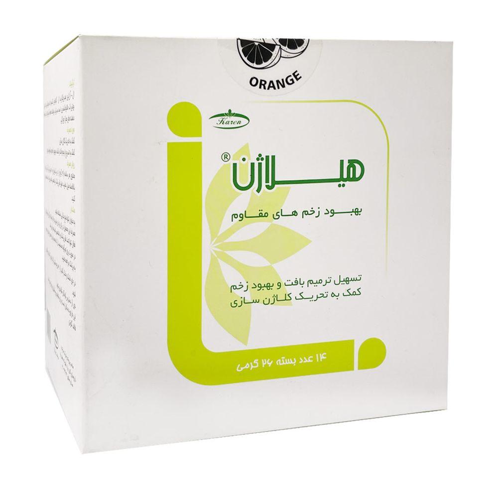 پودر Heallagen بسته 14 ساشه ای کارن — تصویر ۱
