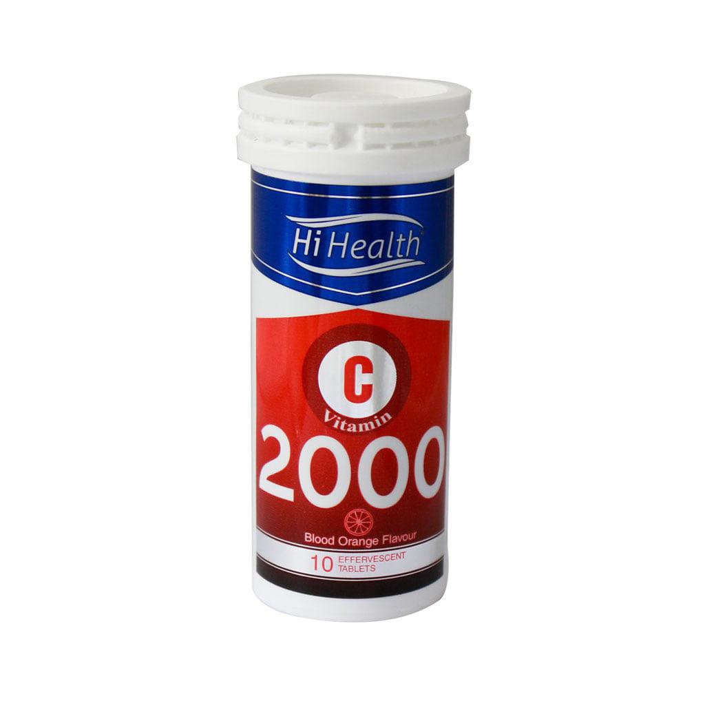 قرص جوشان ویتامین C 2000 بسته 10 عددی