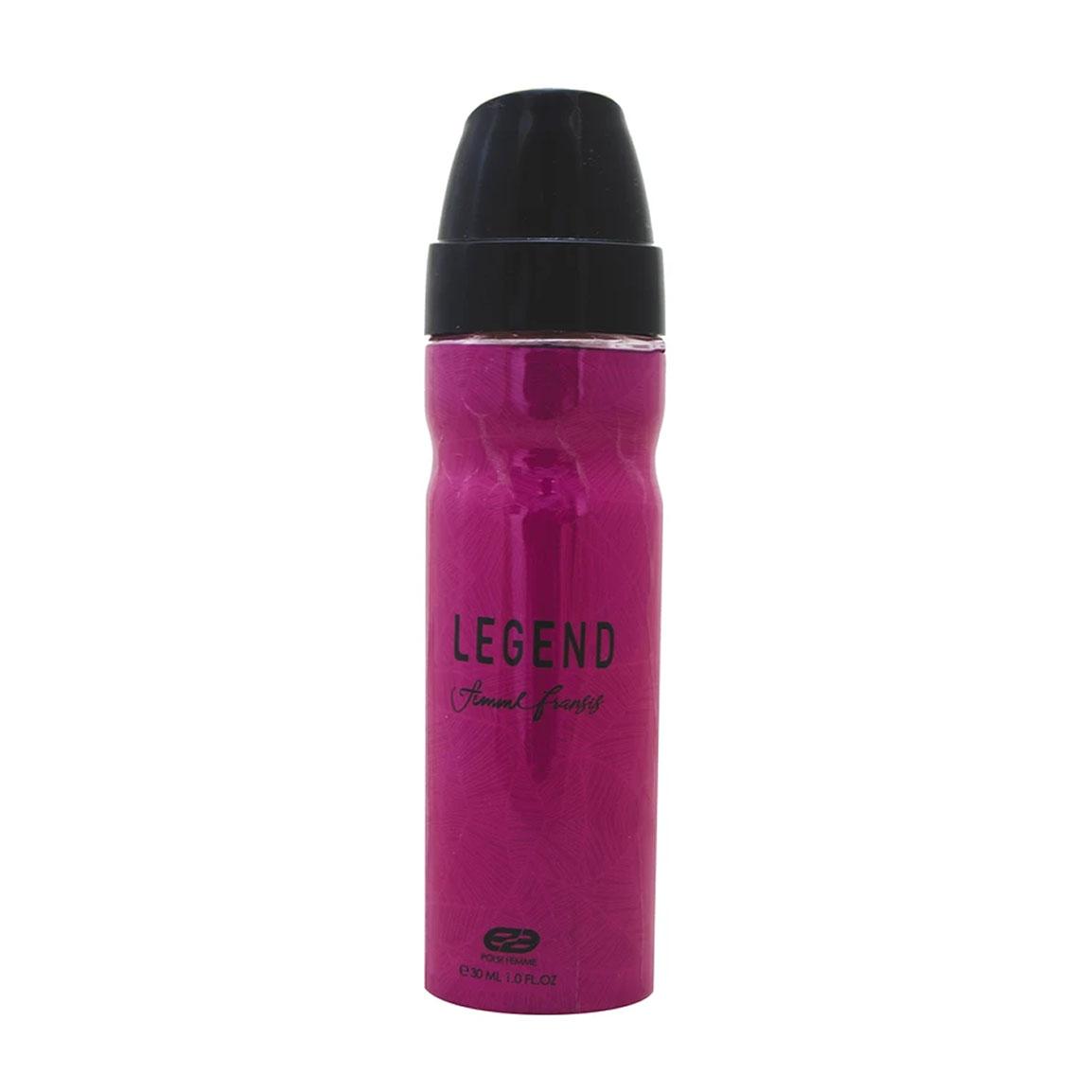 عطر جیبی زنانه مدل Legend Francis حجم 30 میلی لیتر